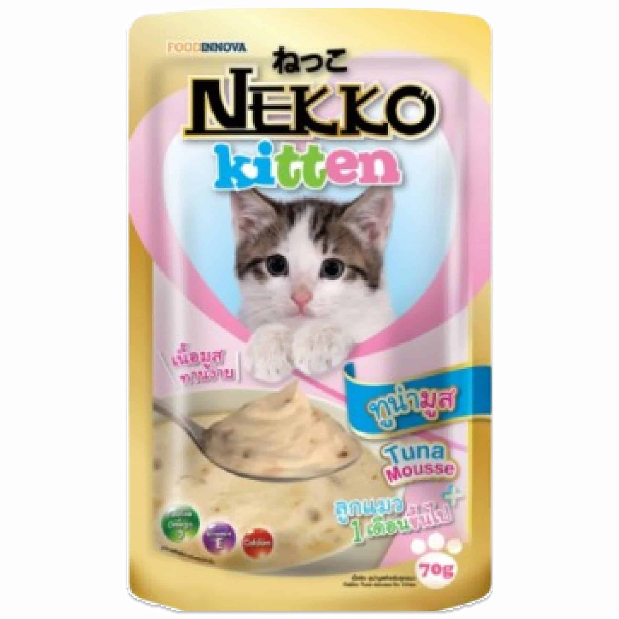 NEKKO ทูน่ามูสสำหรับลูกแมว
