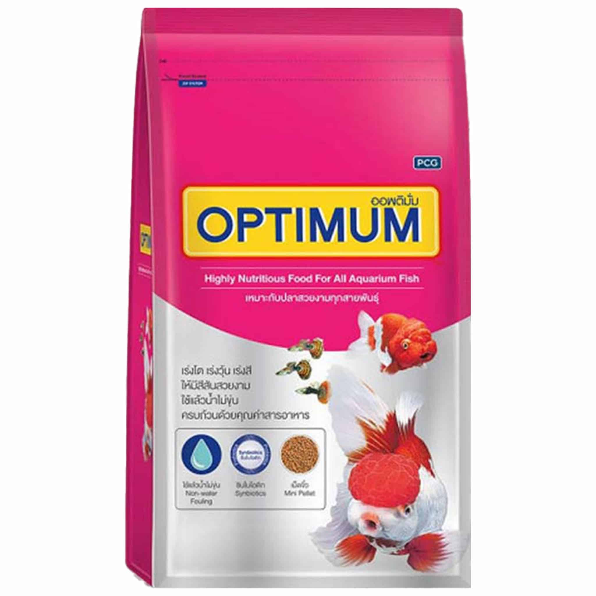 Optimum อาหารปลาสวยงาม เม็ดจิ๋ว 50 กรัม