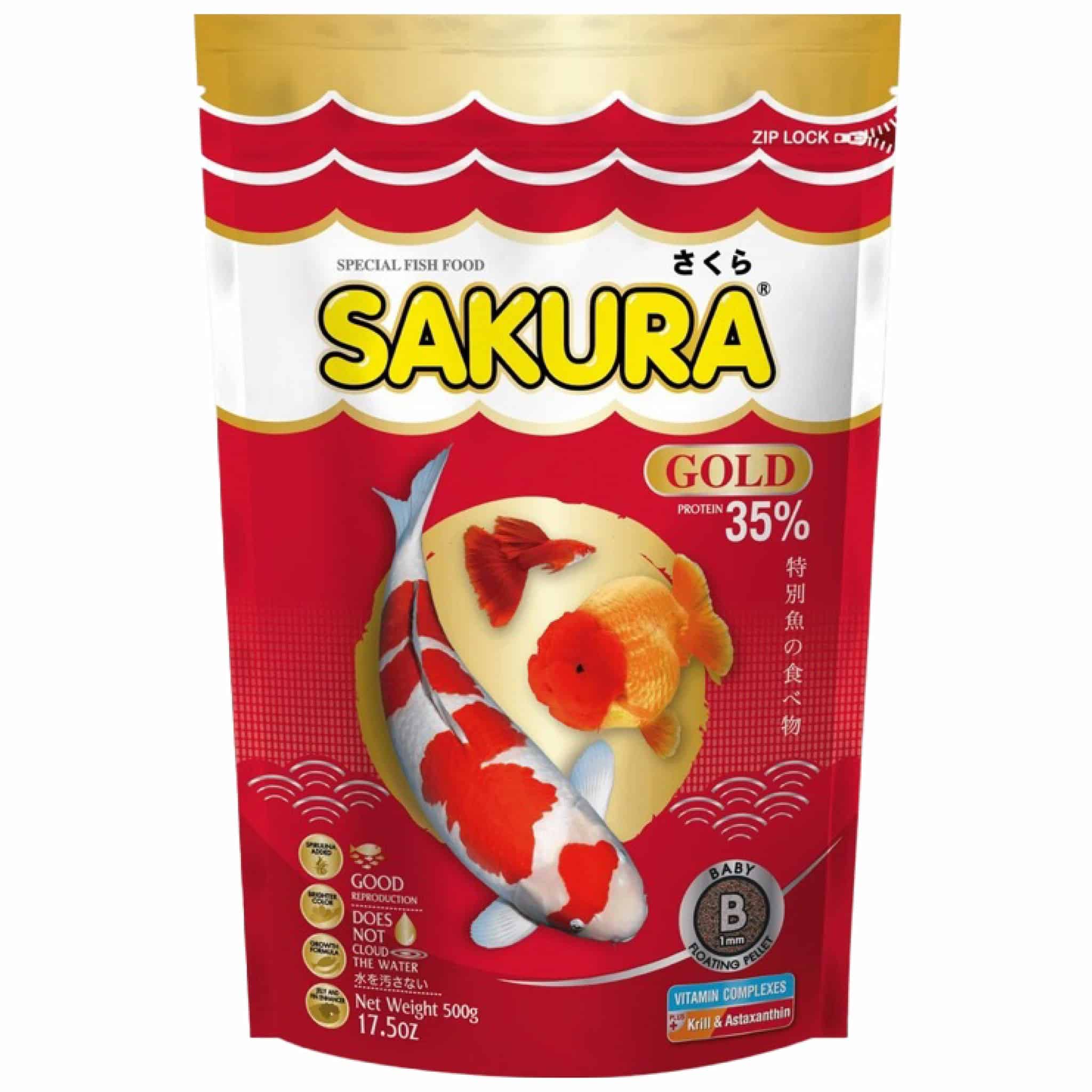Sakura อาหารปลาสำเร็จรูป 50 กรัม